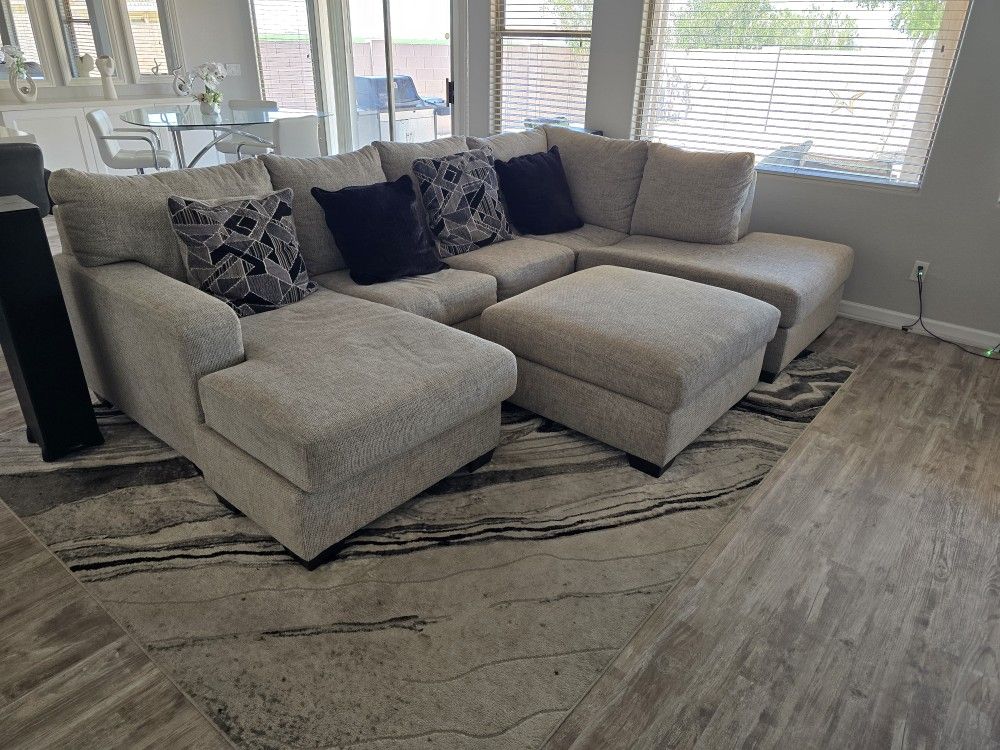 Sofa Sectional With Ottoman