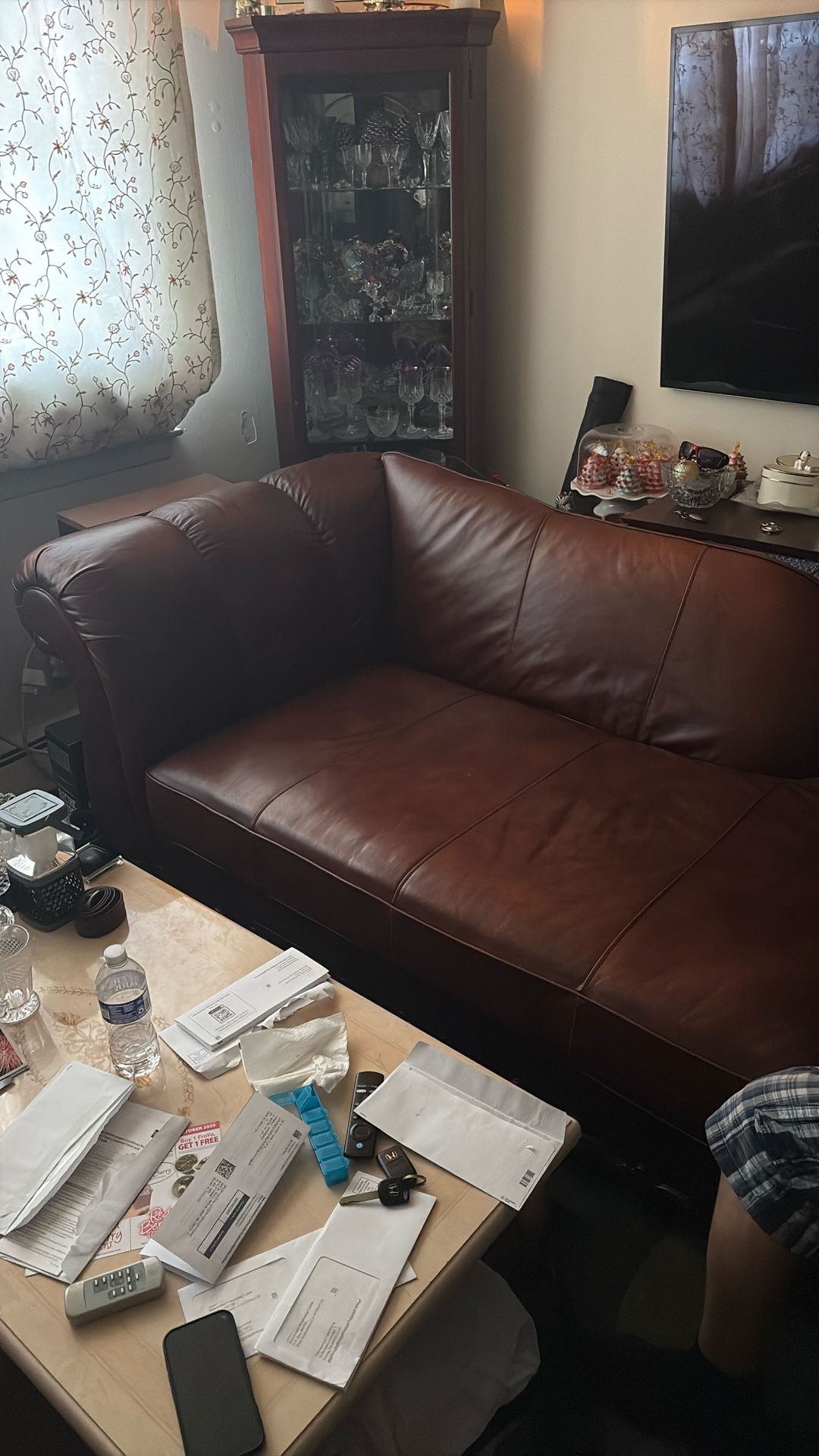 3 Piece Leather Couch Set