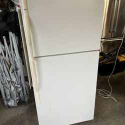 Kenmore White Garage Fridge