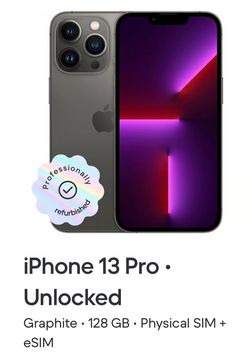 iPhone 13 Pro 128gb unlock