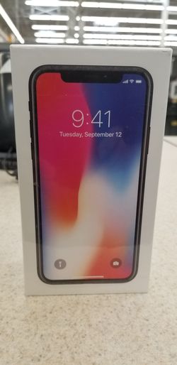 I phone X 64gb.