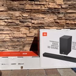  JBL Cinema Soundbar SB595  3.1.2 channel  with Wireless Subwoofer