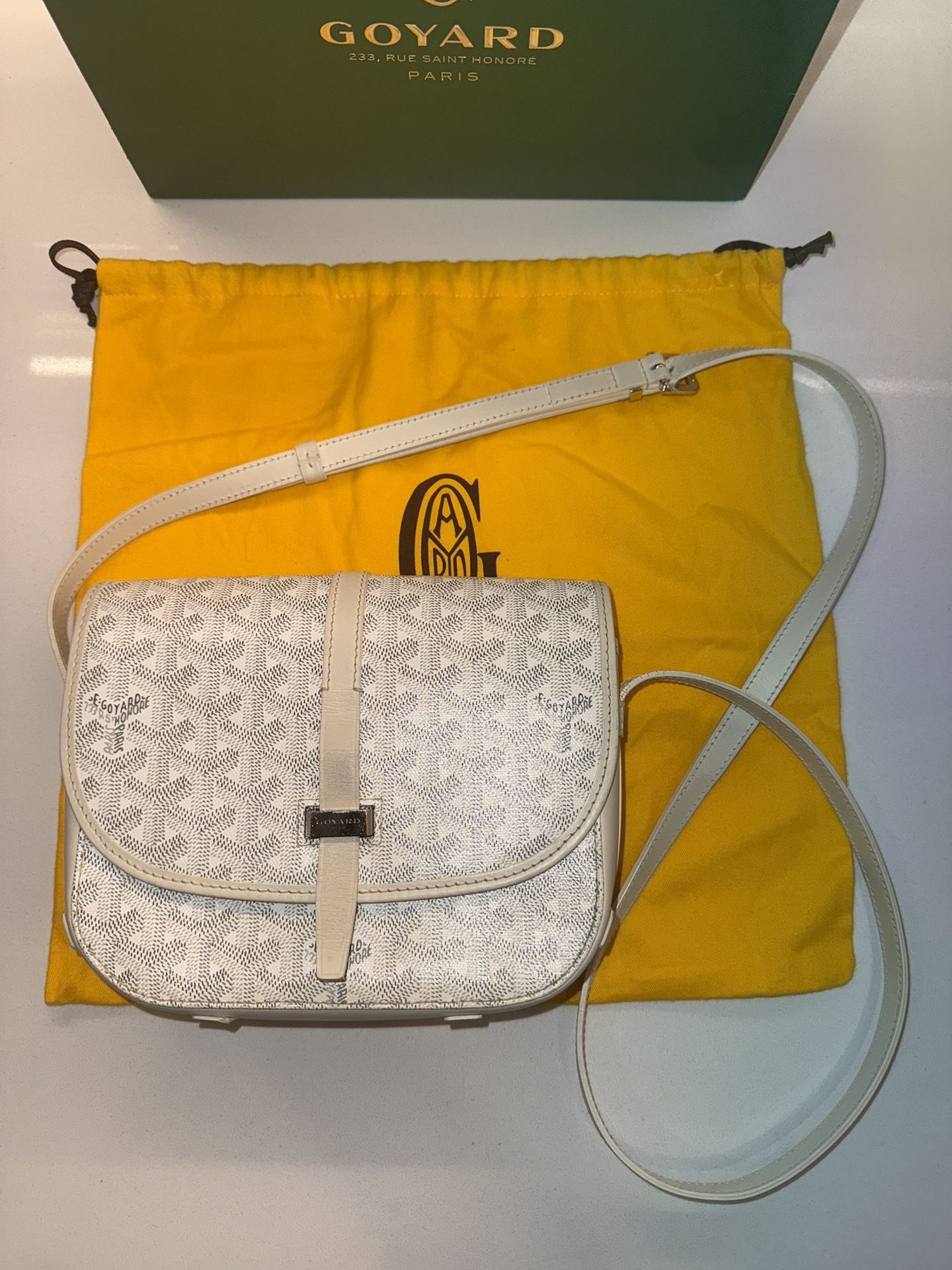 Goyard Belvedere Pm Messenger Bag 100% Authentic 