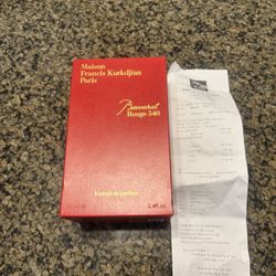 Baccarat Rouge 540 With Recept