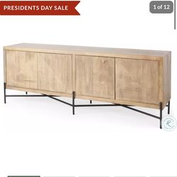Credenza w78” d20” h28”
