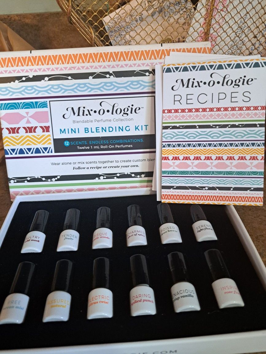 MIX-O-LOGIE BLENDABLE PERFUME COLLECTION MINI BLENDING KIT 