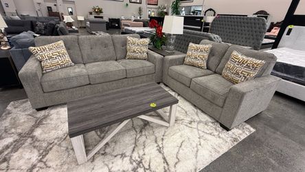 2 PC SOFA AND LOVESEAT