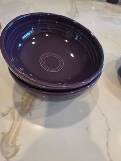Fiesta Mulberry set of two medium serving bowls
