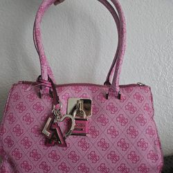 Pink Guess Purse 