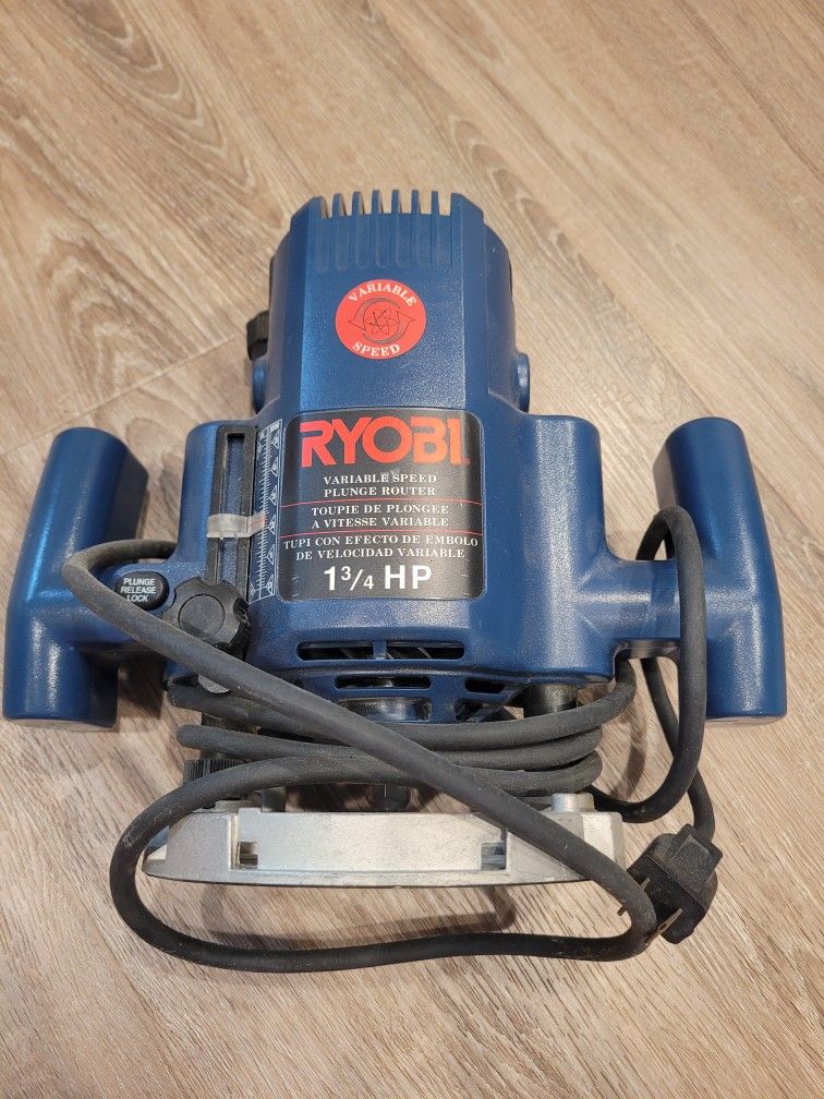 Ryobi 1 3/4 HP  Variable Speed Router