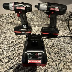 Craftsman impact 1/2” wrench and drill
