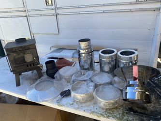 Mini Wood Stove For Cabins, Tiny Houses Trailers Etc. 