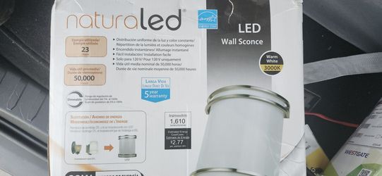 LED SCONCE LIGHT FIXTURE 