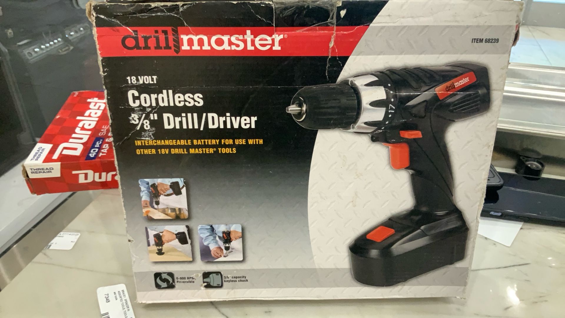 Cordless Drill Brand New Item Includes Unit, Battery, Charger
