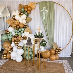 Balloon Confirmation/baptism/first Communion Decor 