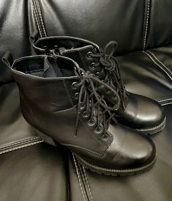 BLACK ANKLE BOOTS -SODA