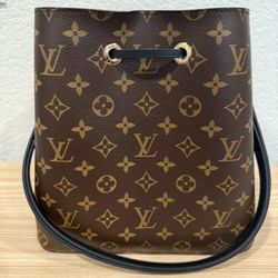 Louis Vuitton Monogram Neonoe MM Black