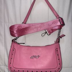 Pink Ed hardy Purse