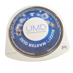 Buzz Master Quiz (Sony PSP, 2008) Game Only Tested 