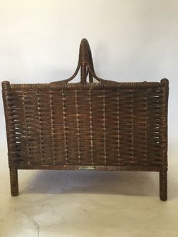 Haywood - Wakefield Wood & Rattan Firewood 🪵- Magazine Holder