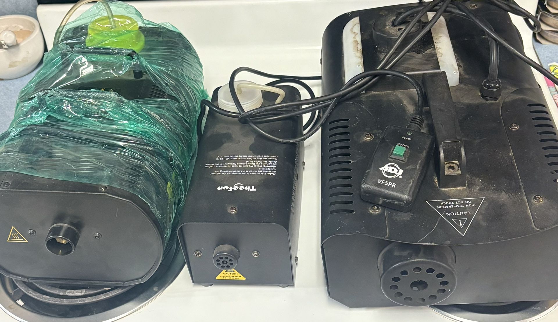 Lot Of 3 Fog Machines ADJ VF1300 DJ Style