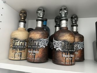 Empty Padre Azul Bottles