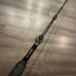 Daiwa Proteus 3X H 7’4” 80-unlimited. Like New Salt Water Fishing Rail Rod. 
