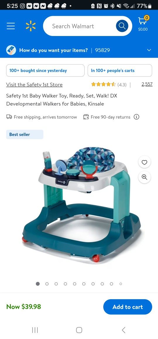 Brand New, Never Used Safety 1st Baby Walker