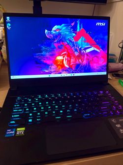3080 Gaming Laptop — MSI GS66 / Intel i7-11800H / RTX 3080 16GB / 32GB RAM / 1TB SSD / 15.6″ 2K 165Hz