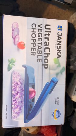 JÅNSKA UltraChop Vegetable Chopper & Spiralizer Set – New