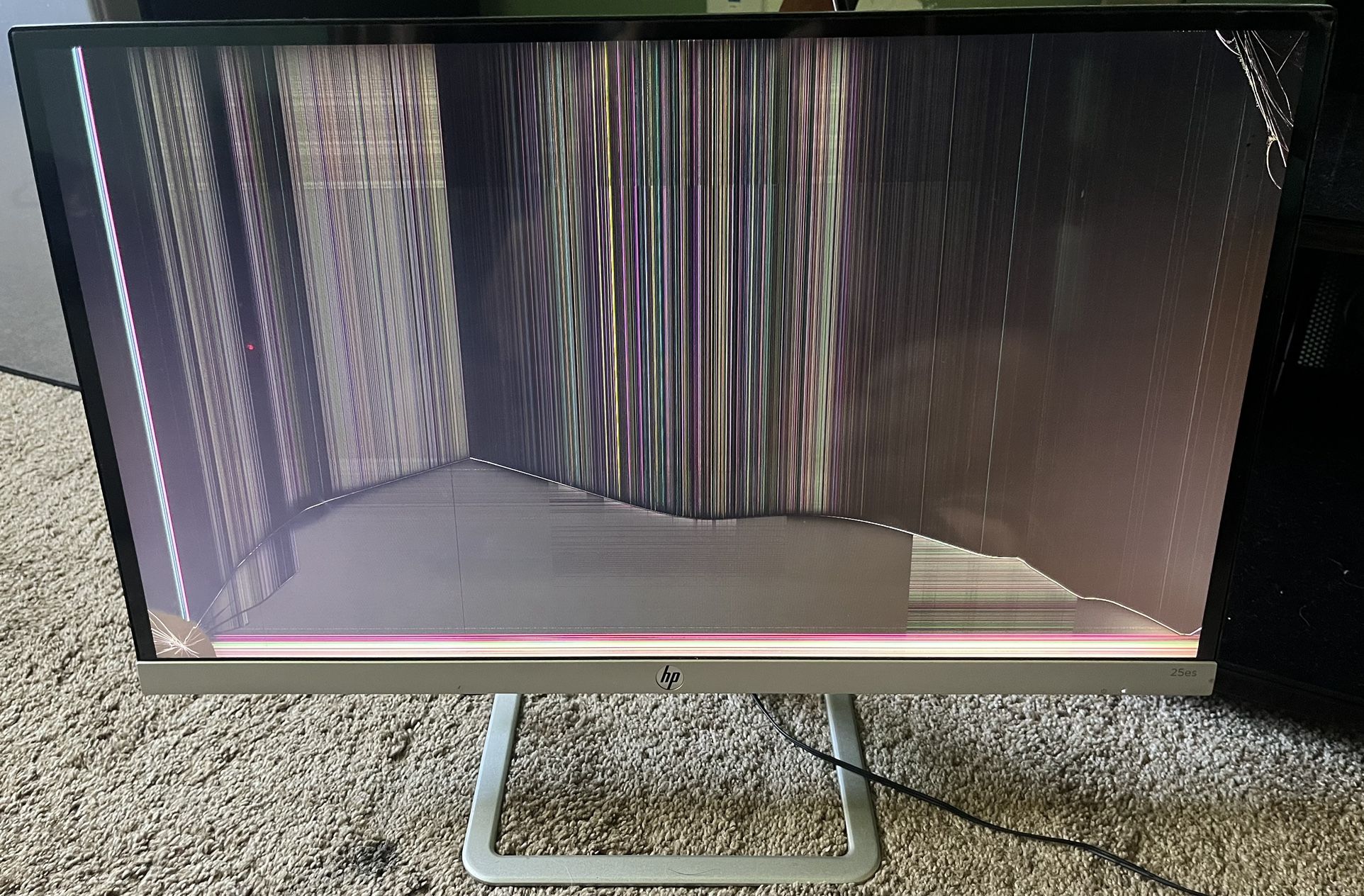 Broken HP Monitor