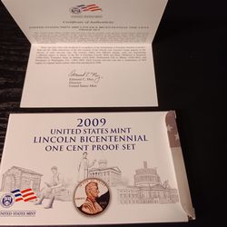 Lincoln Bicentennial coin set