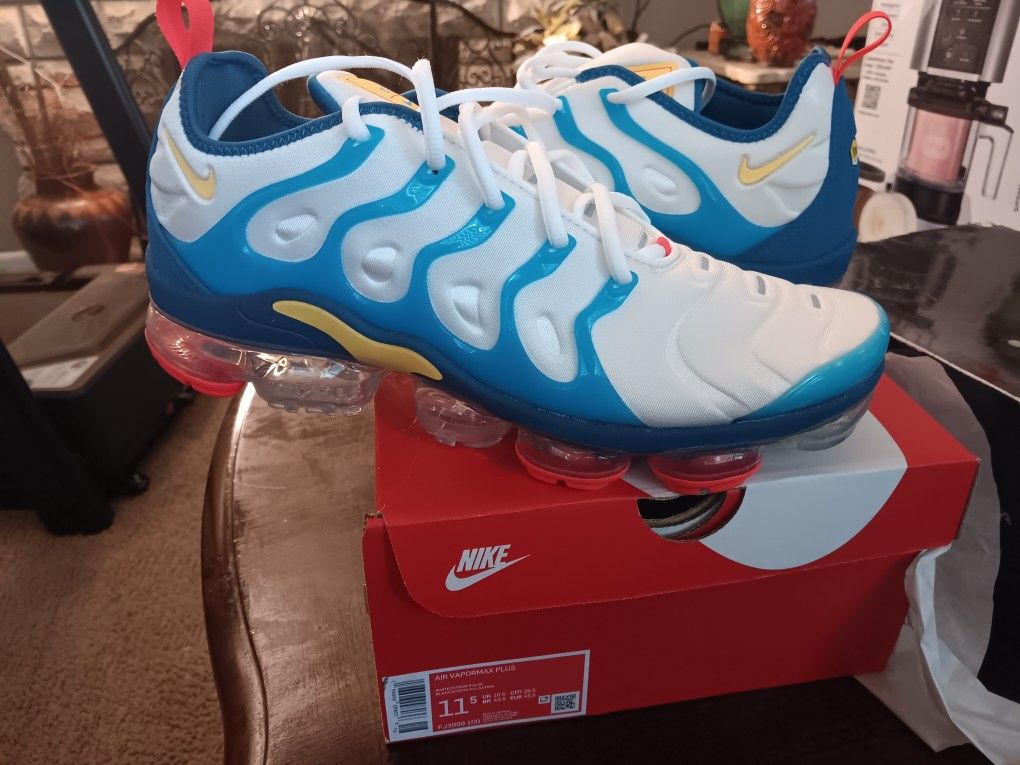 Nike Air Vapormax Plus Blue Force Vapormax Plus White/blue Force