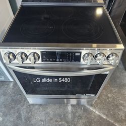 Lg Slide In Stove Range 