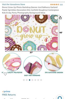 Donut Banner
