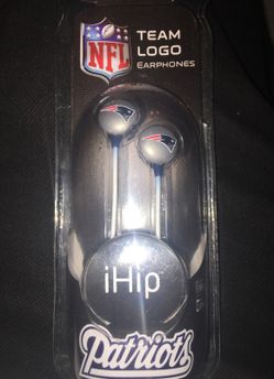 NFL team logo earphones