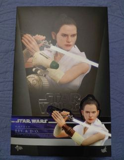 Hot Toys 1/6 Rey & D-O Star Wars The Rise of Skywalker.