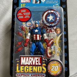 Marvel Legends 20th anniversary Captain America