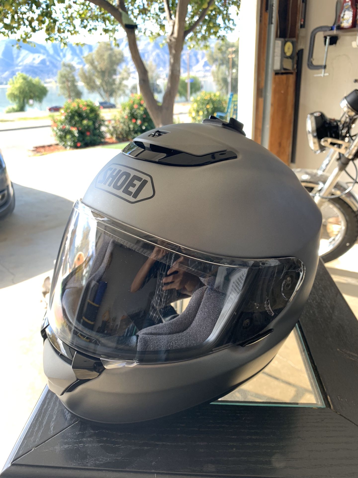 Shoei qwest motorcycle helmet