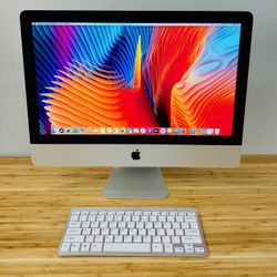 🍎Apple iMac 21” Intel Core i5 Processor/8GB RAM/256GB Storage⚡️🔥Laptop Comes with Microsoft Office, Logic Pro, Adobe, Final Cut💻 1 Year Warranty✅