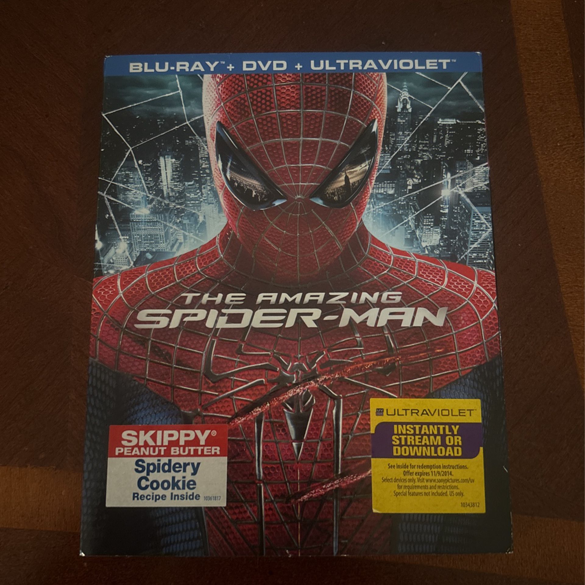 The Amazing Spider Man Blu Ray 