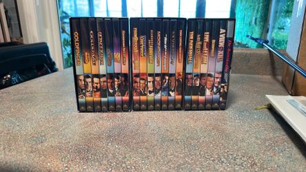 Complete set of 007 DVDs Volumes 1-2-3