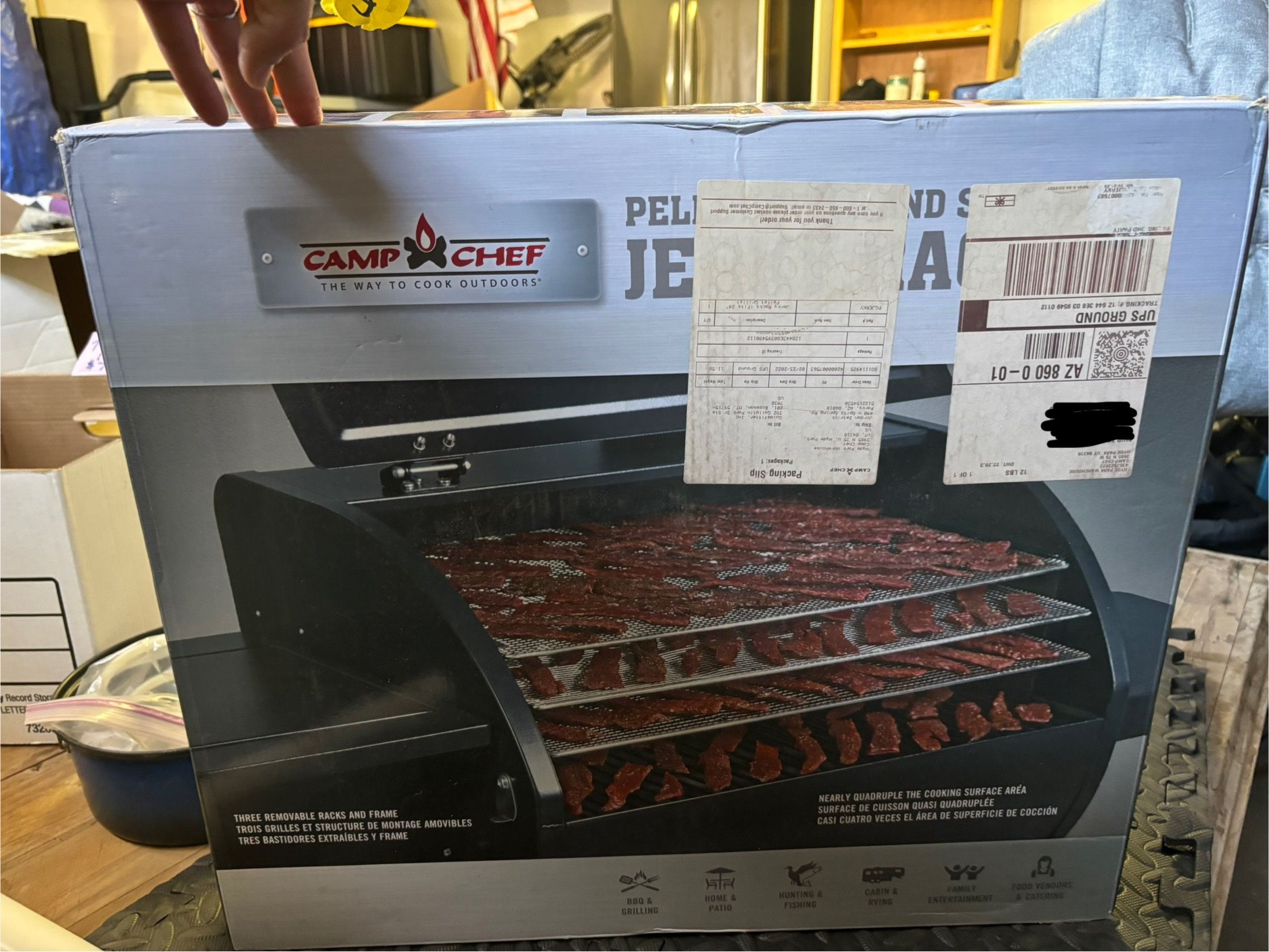 Pellet Grill Jerky Racks