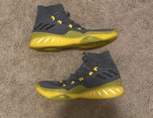 Photo Adidas Crazy Explosive 2017 Primeknit “Grey Yellow , Sz 11