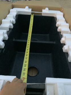 BRAND NEW! Blanco Precis SILGRANIT Undermount 1.75 Bowl Kitchen Sink - Anthracite (Model 442525)