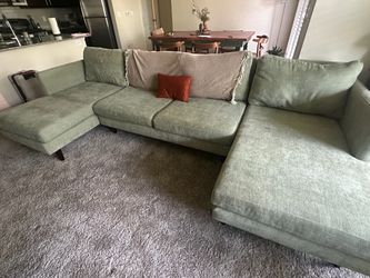 Green couch