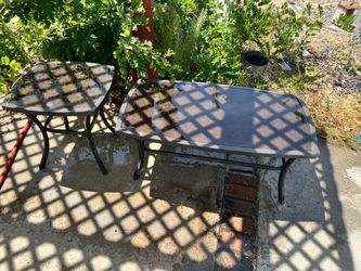 Outdoor tables