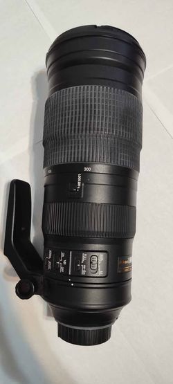 AF-S Nikon Nikkor 200-500mm f/5.6E ED VR lens, bought in Nikon USA