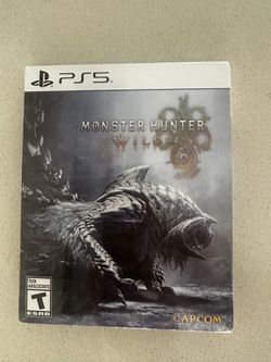 Monster Hunter Wilds steelbook PlayStation 5 New Sealed 