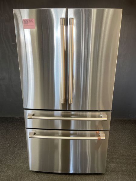 Cafe Stainless Steel 4 Door Fridge 29 Cubic Feet + Ice Maker